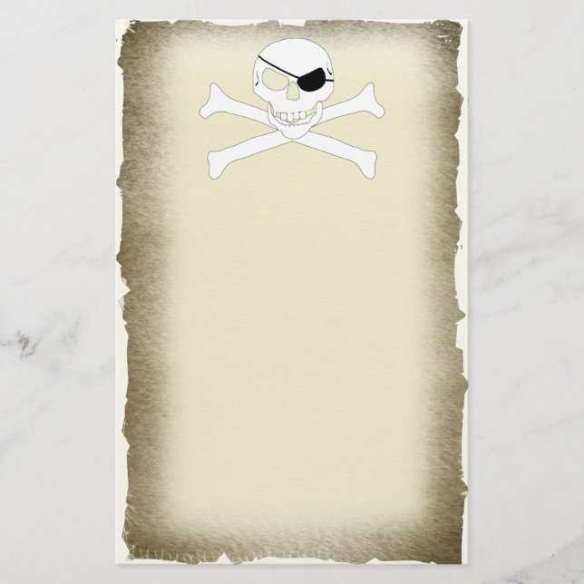Papelería Skull & Crossbone (Anverso)