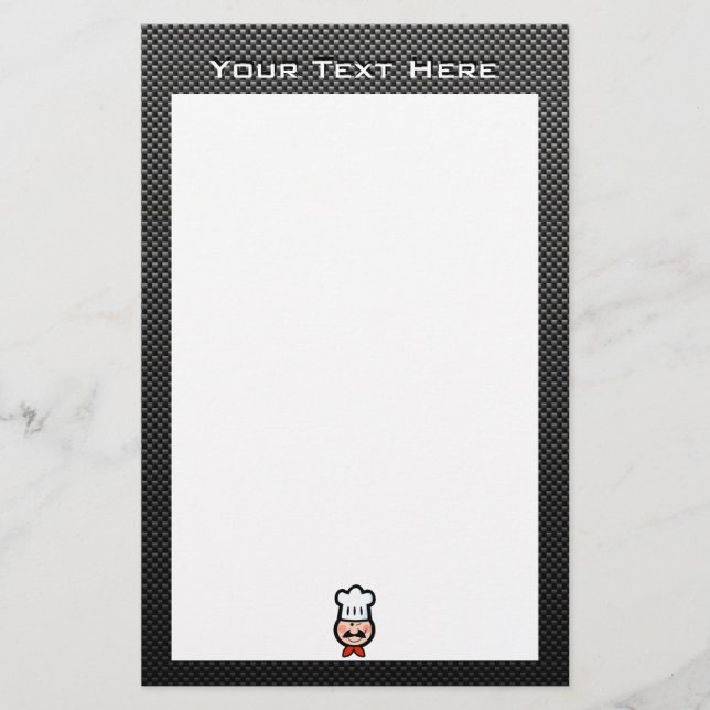 Papelería Sleek Chef (Anverso)