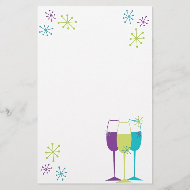 Papelería Snazzy Champagne (Anverso)