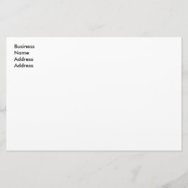 Papelería Sobre de dirección de nombre personalizado