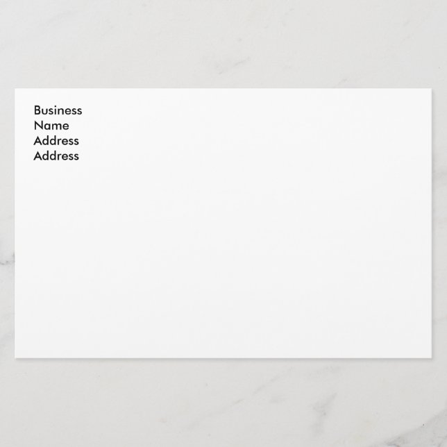 Papelería Sobre de dirección de nombre personalizado (Anverso)