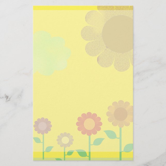 Papelería Sol del vintage (Anverso)