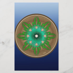 Papelería Sol verde
