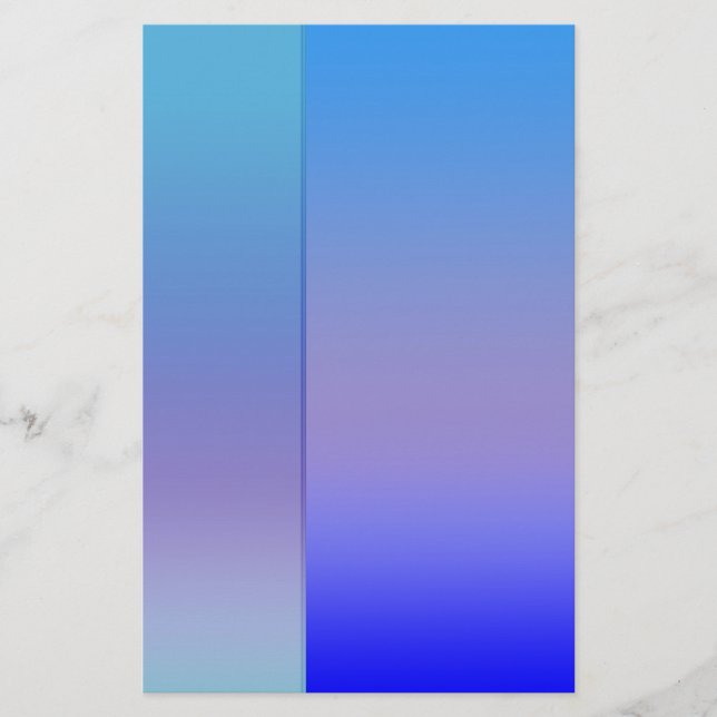Papelería Sombras del azul (Anverso)