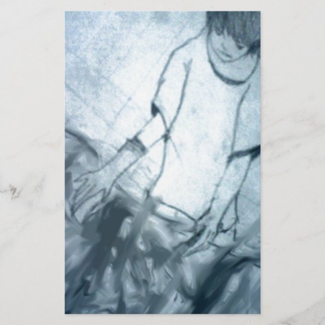 Papelería Soy un anime de manga de ensueño (Anverso)