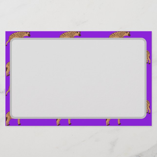 Papelería Spotted Hyenas (Anverso)