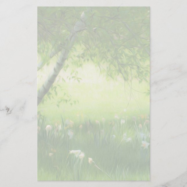 Papelería Spring Daffodils (Anverso)