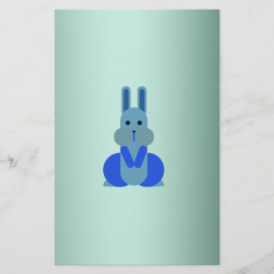 Papelería Sr. Bunny, de ojos negros personalizados