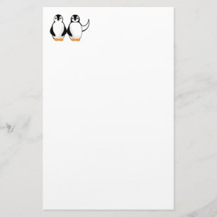 Papelería Sr. y señora Penguin Design