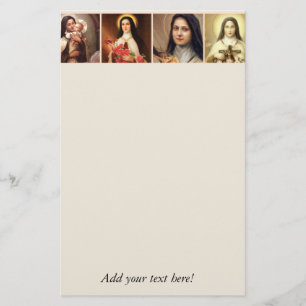 Papelería St. Teresa el pequeño crucifijo de los rosas de l
