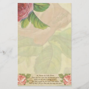 Papelería St. Teresa el pequeño crucifijo de los rosas de l