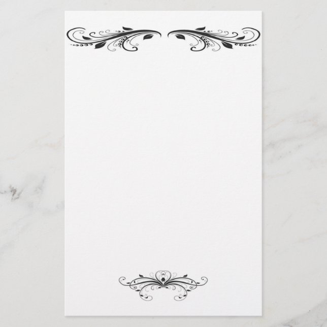 Papelería Stationan victoriana (Anverso)