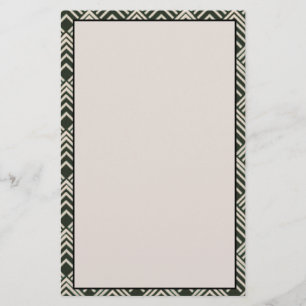 Papelería Stationery Art Deco Black Tan