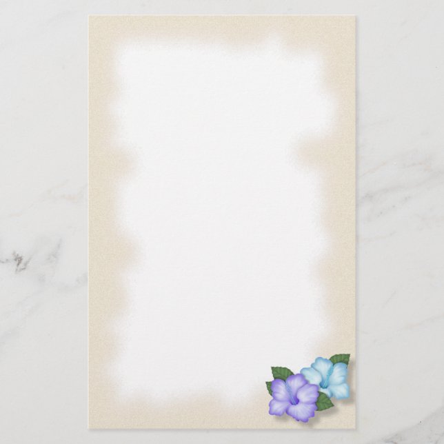 Papelería Stationery Beach Scene (Anverso)