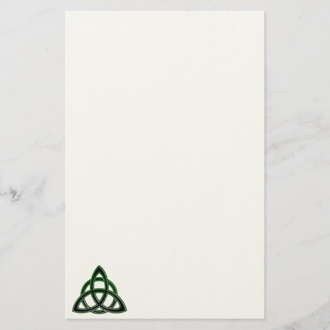 Papelería Stationery Celtic Knot (Anverso)