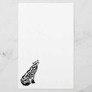 Papelería Stationery Celtic Wolf