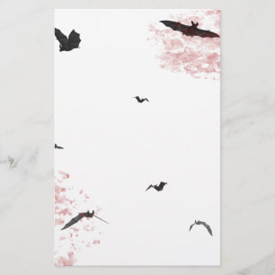 Papelería Stationery de batata de vampiros góticos