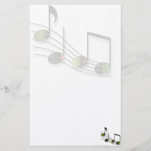 Papelería Stationery de Dubstep Notes