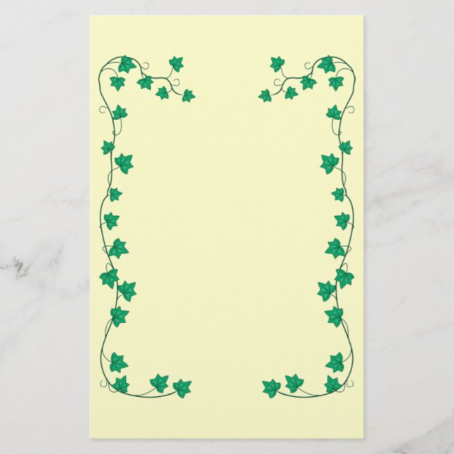 Papelería Stationery de Ivy Border (Anverso)