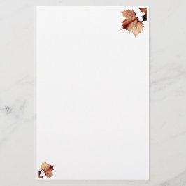 Papelería Stationery de otoño