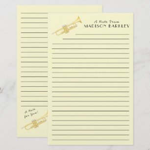 Papelería Stationery de profesor de Trumpet