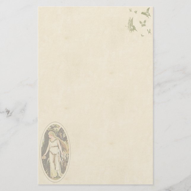 Papelería Stationery Fairy (Anverso)