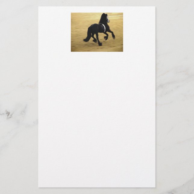 Papelería Stationery Friesian (Anverso)