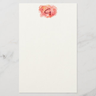 Papelería Stationery 'G' inicial