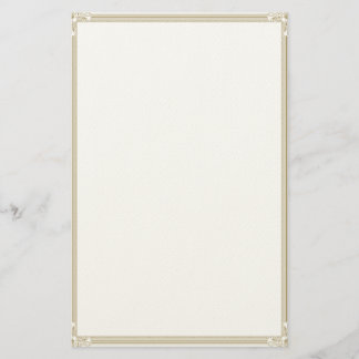 Papelería Stationery Gold Leaf