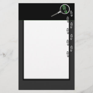 Papelería Stationery investigadora de escena del crimen