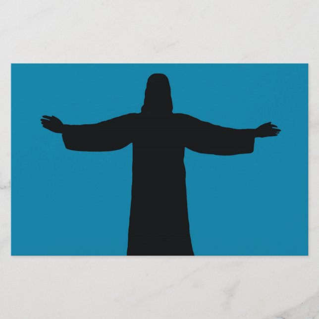 Papelería Stationery  jesus christ  (Anverso)