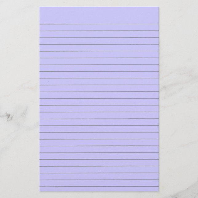 Papelería Stationery morado (Anverso)