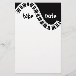 Papelería Stationery musical "Toma nota"