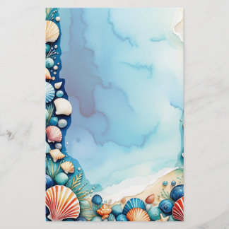 Papelería Stationery Ocean Treasures