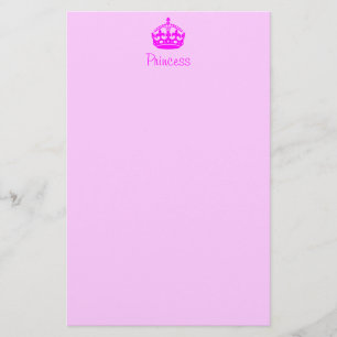 Papelería Stationery Princess personalizada