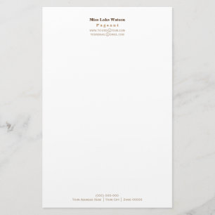 Papelería Stationery Reciclado 280 lb Stationery clásico