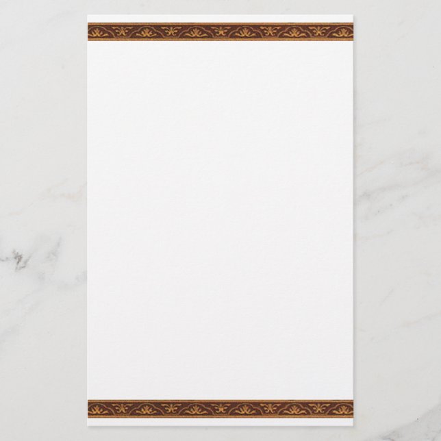 Papelería Stationery renacentista (Anverso)