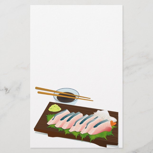 Papelería Stationery Sushi-2 (Anverso)