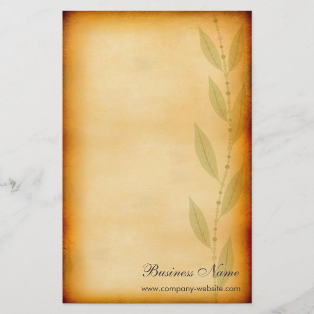 Papelería Stationery vintage (Anverso)