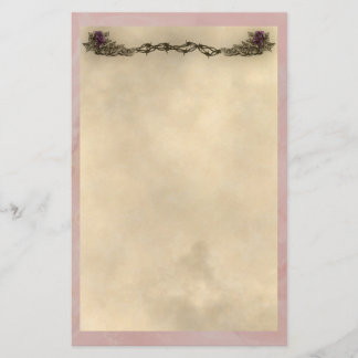 Papelería Stationery Vintage Tattoo Lilies