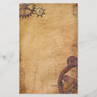 Papelería Steampunk