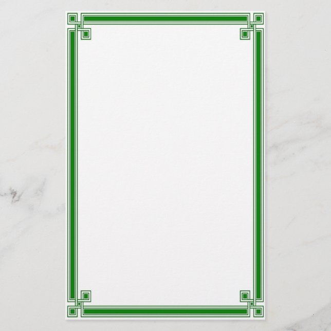 Papelería Suerte O el irlandés inmóvil (Anverso)