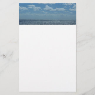 Papelería Sunny Caribbean Sea Blue Ocean