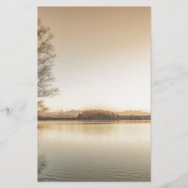 Papelería Sunset Osterseen (Anverso)