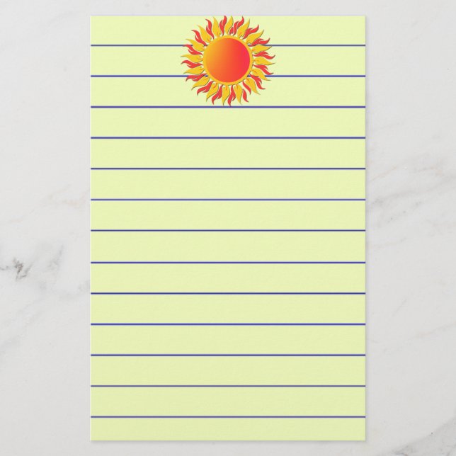 Papelería Sunshine (Anverso)