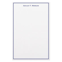 Super Simplicidad Azul Blanco Personalizado