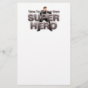 Papelería Superhéroe propio de TEE
