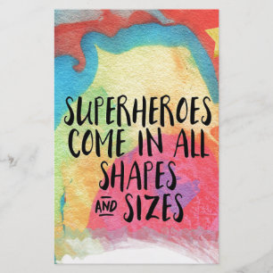 Papelería superhéroes-inspirador-