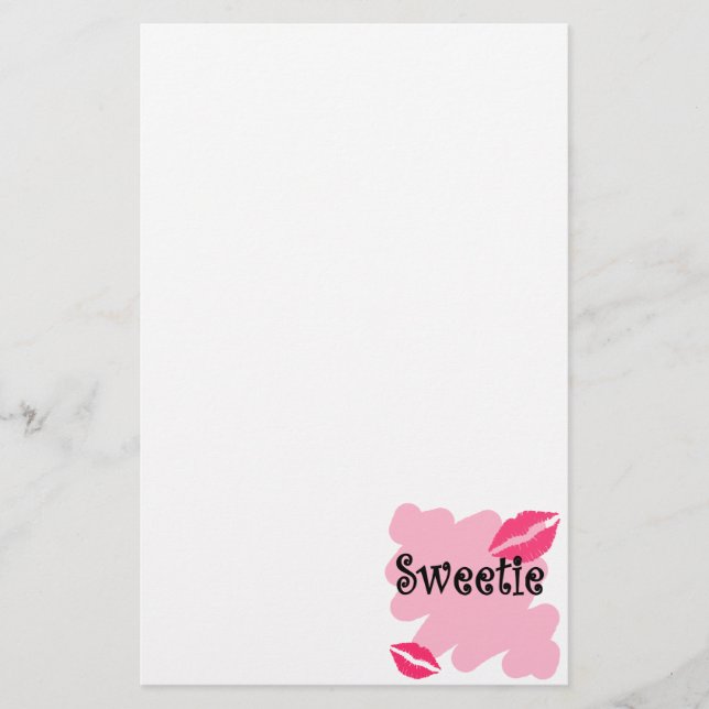 Papelería sweetie (Anverso)