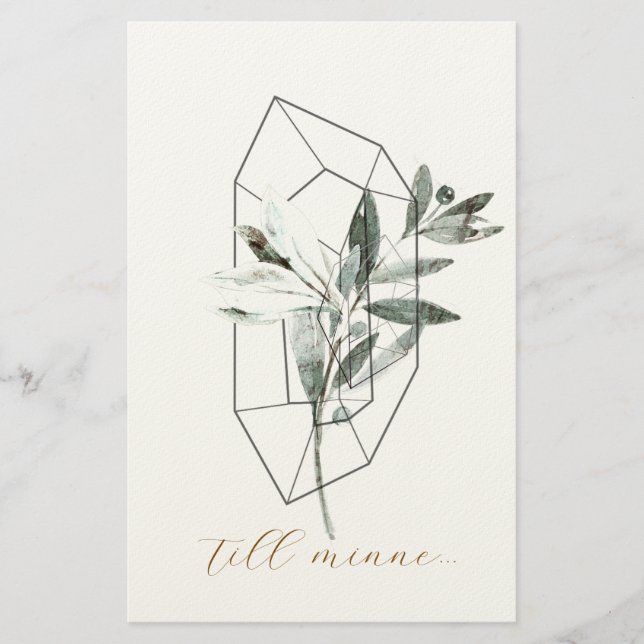 Papelería sympathy card (Anverso)